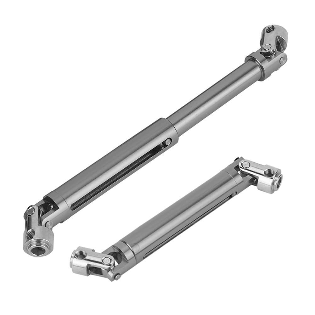 DYTWXG Accessorio RC, Kit Crawler RC 1/10 Albero di Trasmissione RC Car Drive Shaft, per RGT 86100 1/10 RC Crawler Rc Part (Colore Titanio)