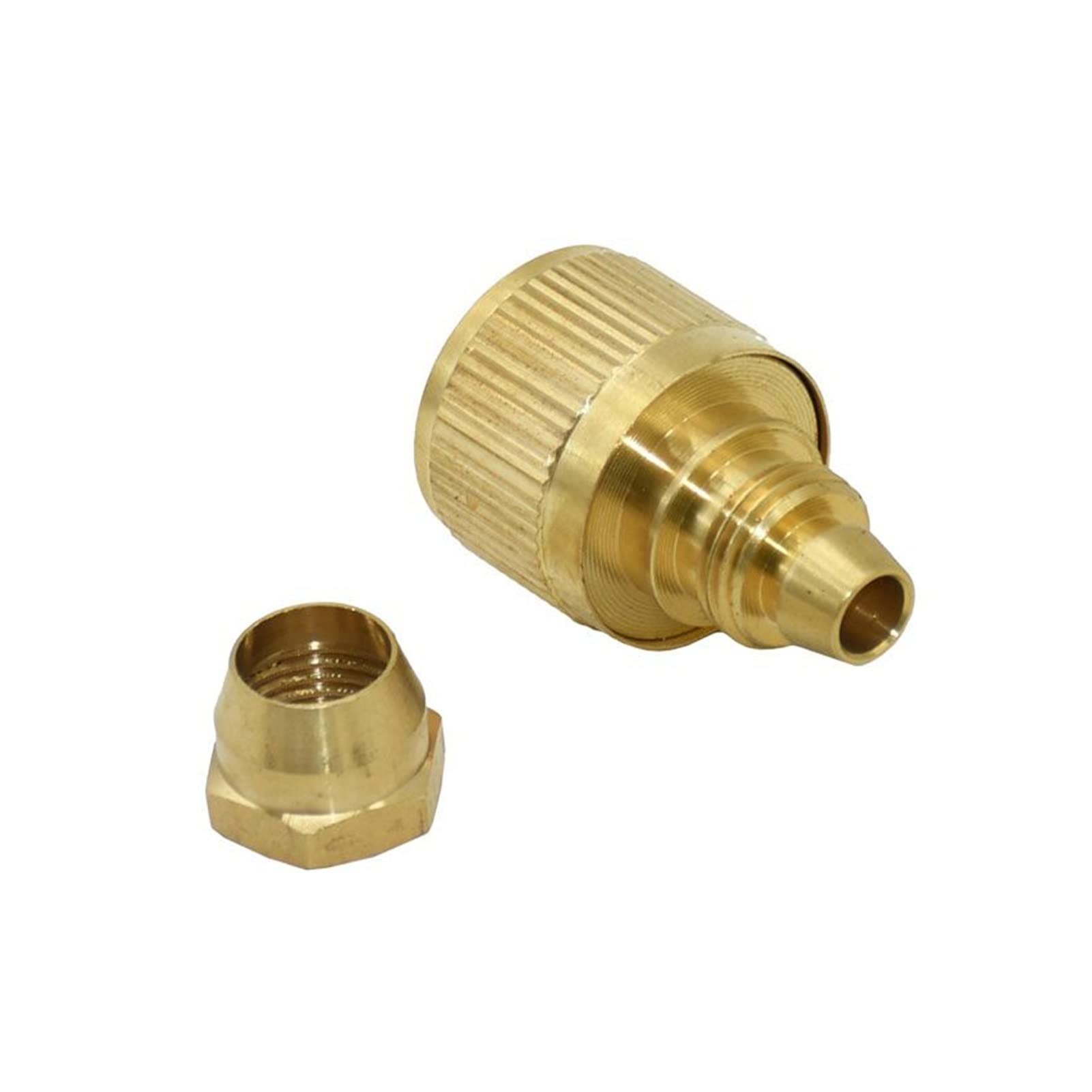 Adaptador de Conector de Manguera, Manguera de Latón de 3/8 ", Acoplamiento Rápido, Montaje Dea Deua, Manguera de Lavado de Coche Y Jardín, Accesorio para Grifo de Jardín, 1 Pieza