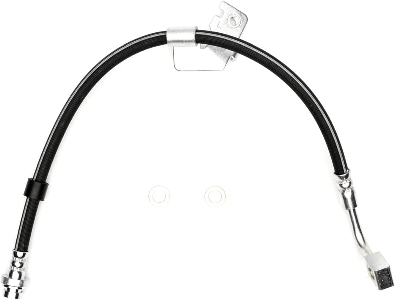 Dynamic Friction Company Front Left Brake Line Hose 350-40219 For 2009-2017 Dodge Journey