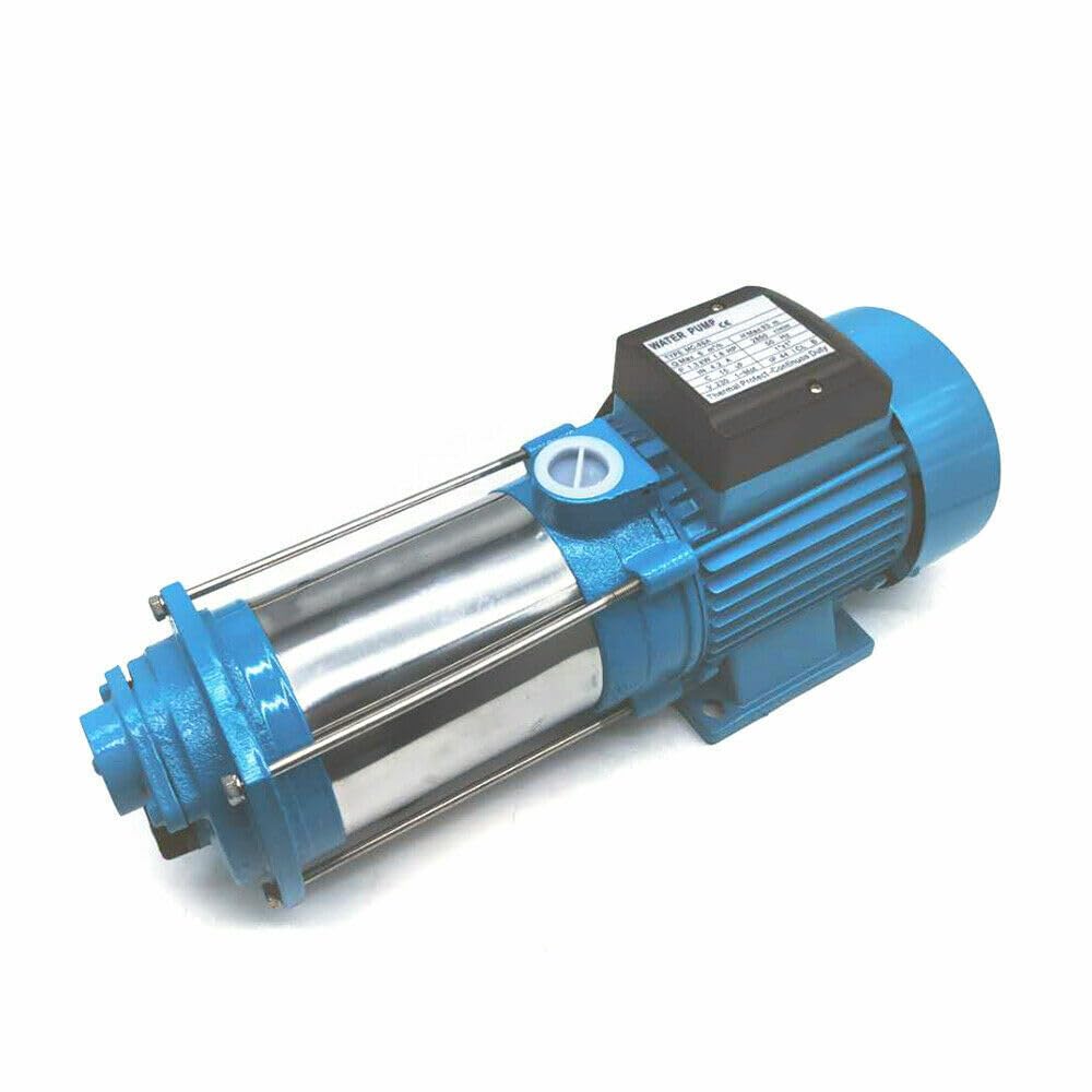 Pompe centrifuge en acier inoxydable 2200 W 4000 l/h 100 m Hauteur de refoulement Pompe à eau Pompe de jardin Pompe haute pression pour pipeline Boosting et alimentation en eau