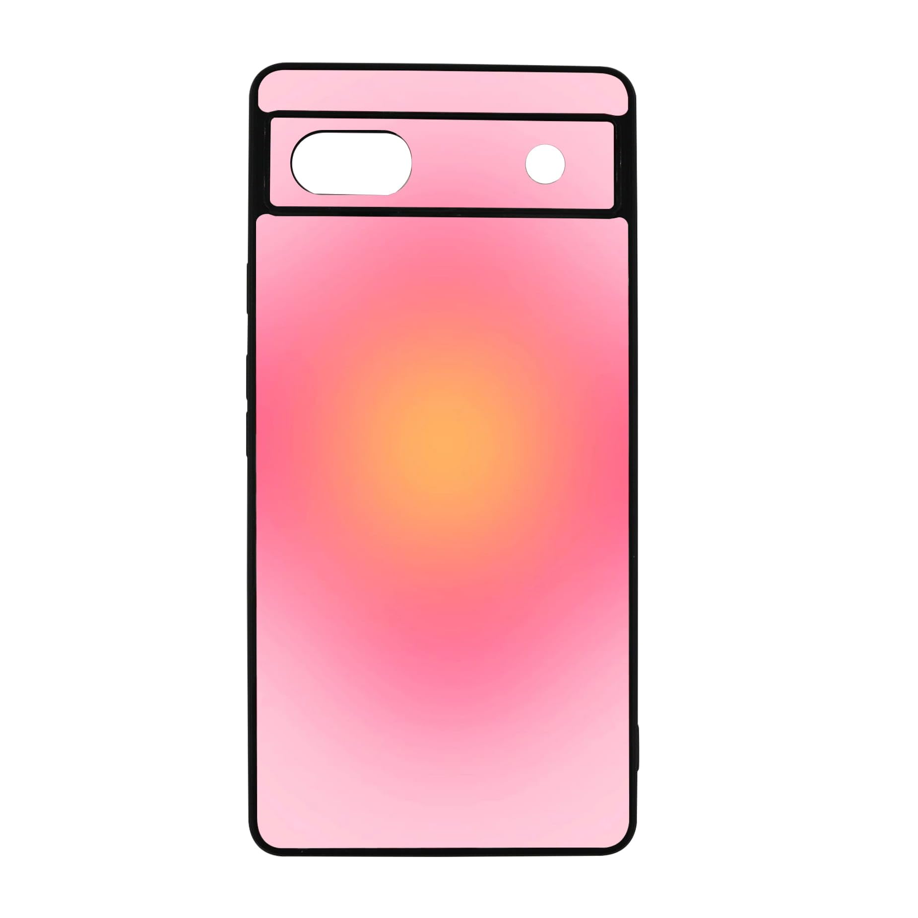 Aura Phone Case Shockproof Protective Pink Phone Cover for Google Pixel 6A