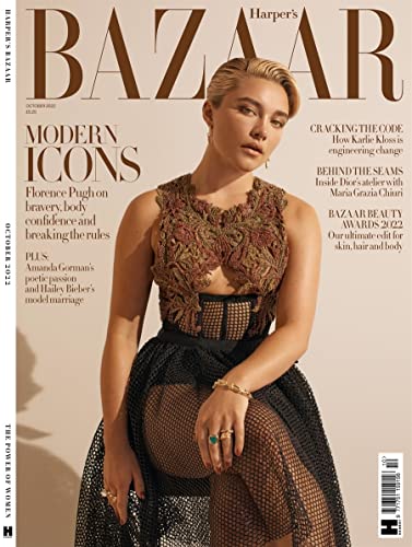 Harper's Bazaar UK Magazine October 2022 Florence Pugh