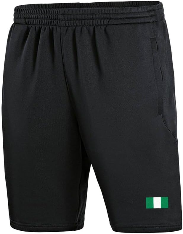 Nigeria NG-664 Football Shorts Black