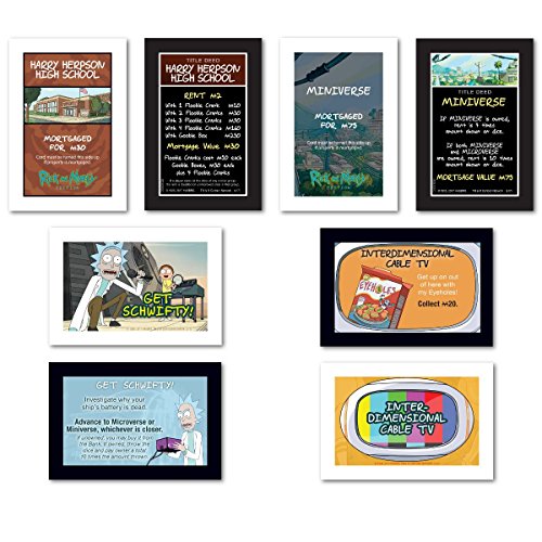 Rick Et Morty Jeu De Plateau Monopoly *Anglais* - vue 6