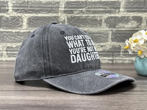 Image of Embroidered Adjustable Baseball Hat for Men Women, Washed Cotton | Premium Embroidery Design, Adjustable Metal Buckle Closure, Simple Lifestyle Wear
