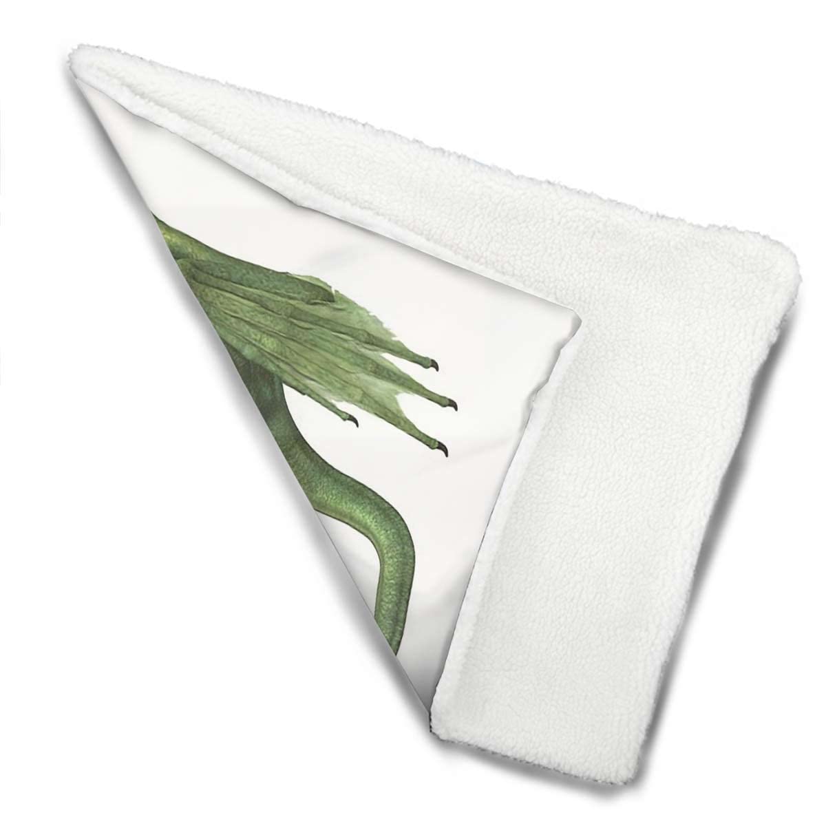 White Green Soft Warm Pet Fleece Throw for Small Dogs and Cats Ugly Dragon  Legacy Overlord Dragon Self Warming Cat Bed Self Heating Cat Dog Mat Extra  Warm Thermal Pet Pad Animal