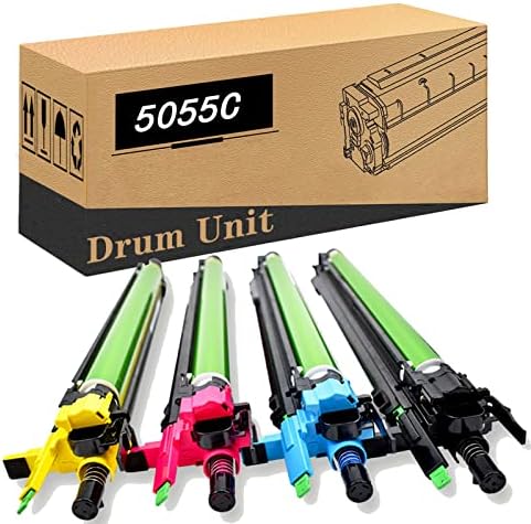MYSEC Drum Unit Suitable for Toshiba E-Studio 2000AC 2500AC 2050C 2550C 2051C 2551C 2555C 3055C 3555C 4555C 5055C Printer,Compatible Drum Cartridge,Drum Kits Assembly 1set-CMYK