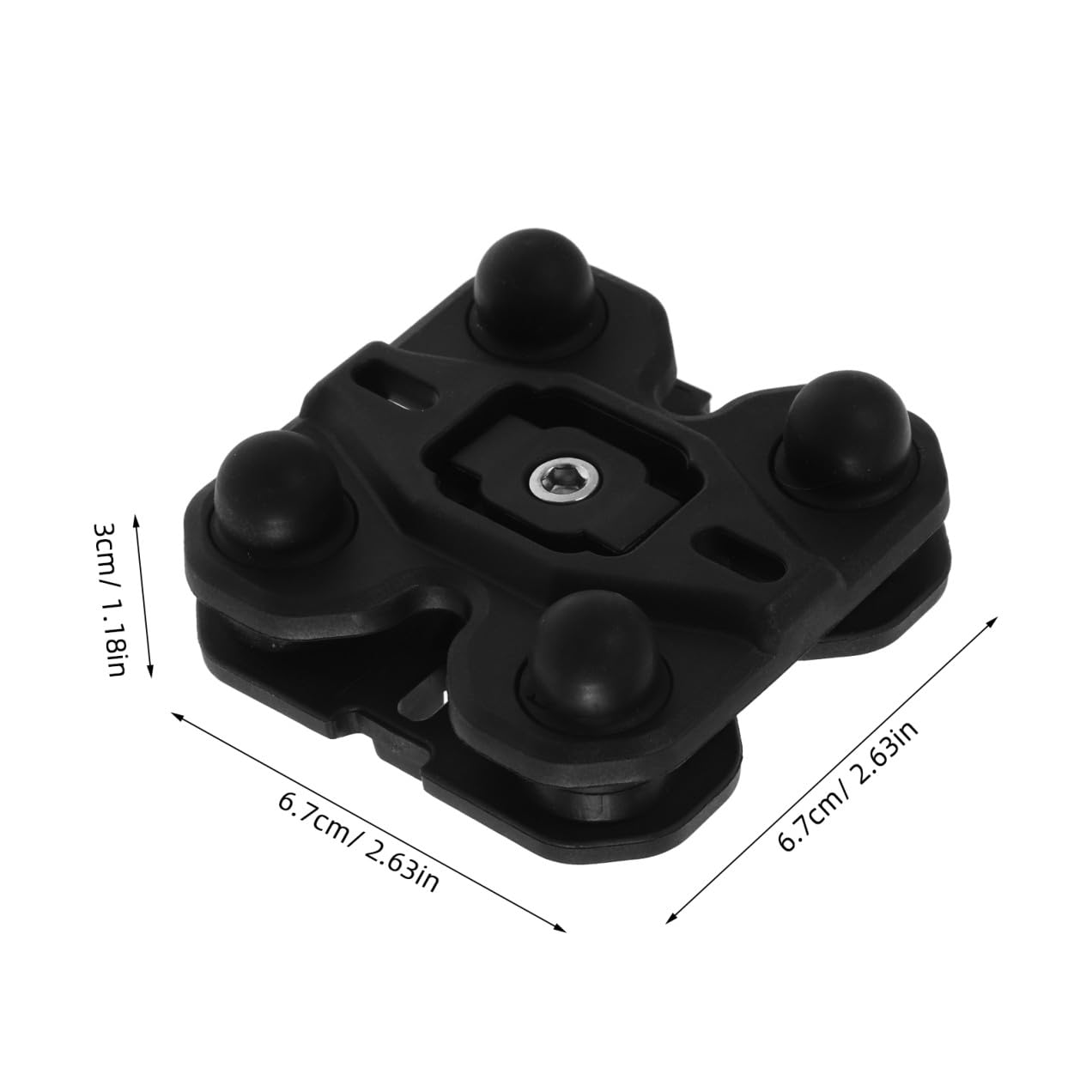 PLAFOPE Soporte para Teléfono de Motocicleta Absorción de Impactos