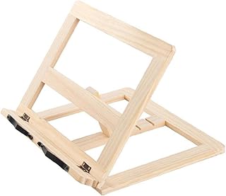 Wooden Frame Bookshelf Bracket Tablet Pc Support Stand Wooden Drawing Easel Magazine Holder