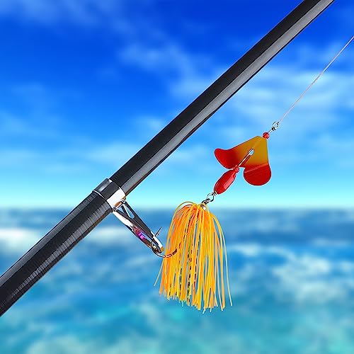 Spinnerbaits kit de leurres de pêche au bar et brochet en eau douce