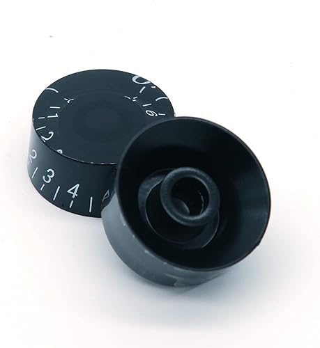 Miniatura 2 de harpfeas Juego de 4 perillas de control de tono de volumen para guitarra eléctrica, compatibles con Les Paul LP Style Electric Guitar Parts Parts