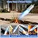 Propane Torch Weed Burner, Ergonomic Handle Weed Torch Flamethrower, 30