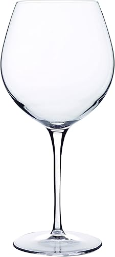 Luigi Bormioli Vinoteque - Copas de vino tinto de 22.25 onzas, 6 unidades (paquete de 1), transparentes