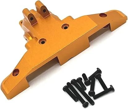 for SCY 16101 16102 16103 16201 for C8805 Q130A Metal Rear Gearbox Housing Gear Box Differential Case 1/16 RC Car Upgrade PartsYellow