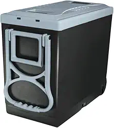 Cooler Caixa Térmica 32 Litros com Mesa Lateral, Rodas e Alças – Praticidade e Estilo em Azul ou Preto