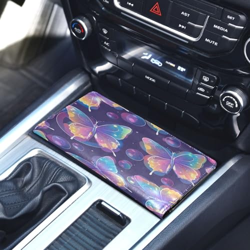 Organizador para auto de cuero miniatura 5