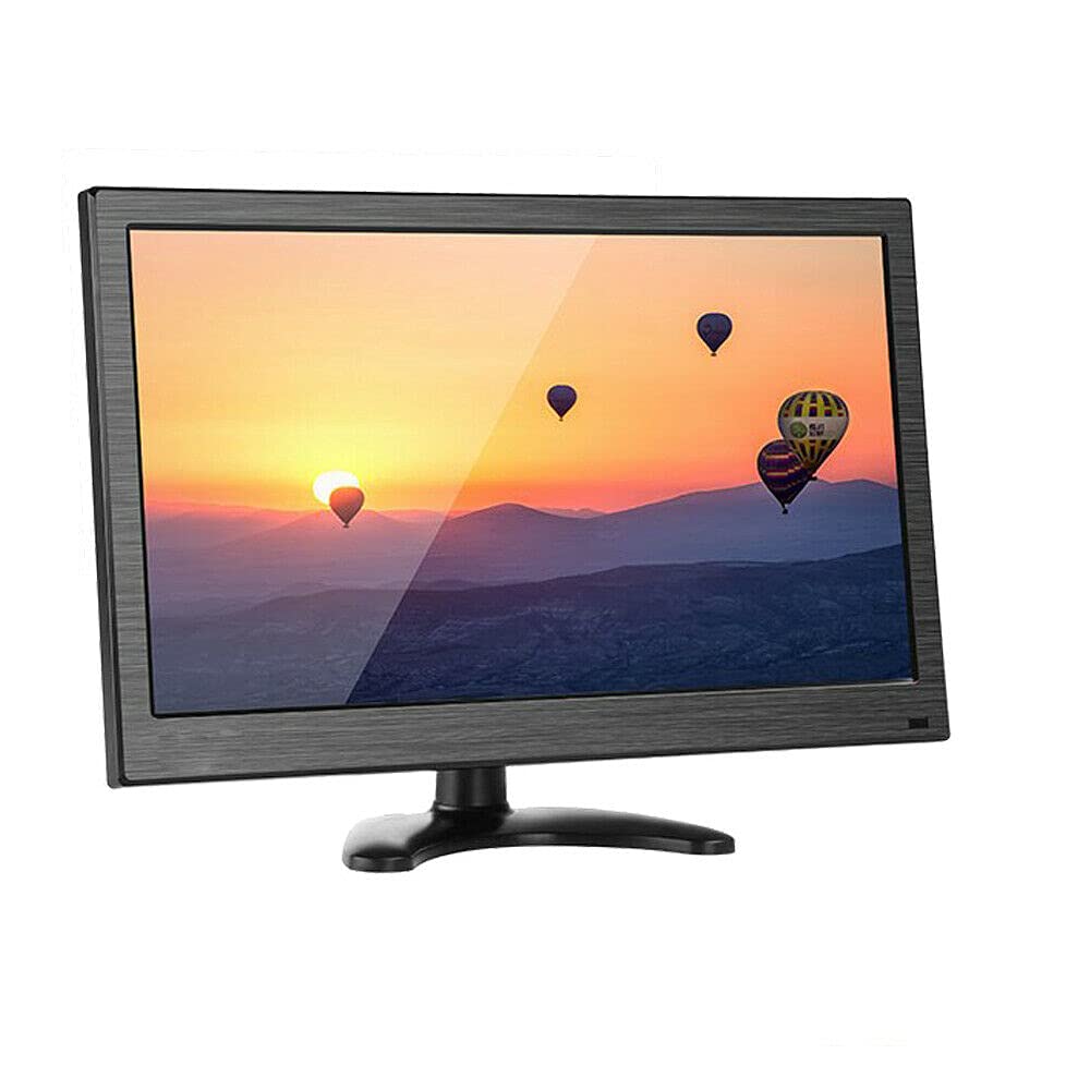 MONITOR VIDEOSORVEGLIANZA 13.3 POLLICI, MONITOR TELECAMERE DI SICUREZZA FULL HD HDMI VGA TFT BNC USB RCA CON ALTOPARLANTE - DISCORAMA®