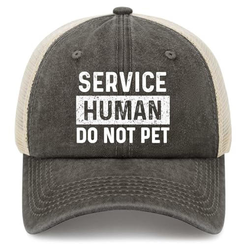 Service Human do not pet hat Cycling caps for Him