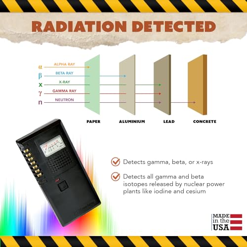 Industrial Test Systems DX-1 Low Range Radiation Monitor & Detector | Geiger Muller Tube Detects Gamma thumb #3
