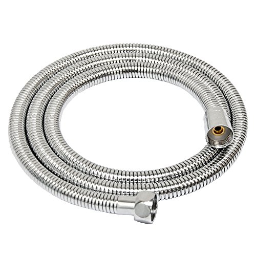 Preisvergleich Produktbild eyepower Brauseschlauch 2m lang Duschschlauch Metallschlauch knickfest Silber