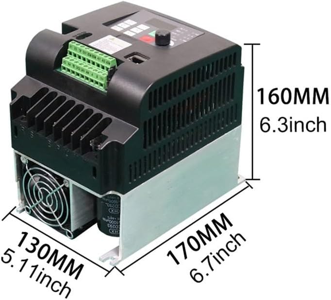 Solar Automatic Water Pump Inverter DC to AC 0.75kw-11kw 380V Output Variable Frequency Speed Controller(2.2KW DC400V-800V)