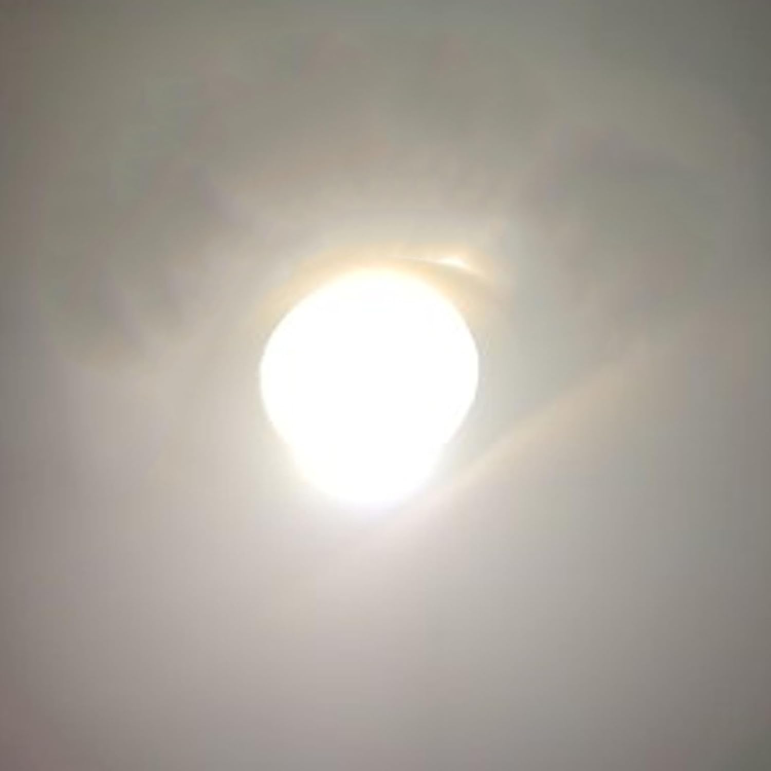 A single ZJchao Mini LED Spot Light emitting warm light.