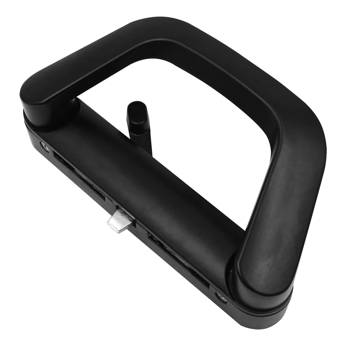 Türgriffe Schiebetürgriff-Set für Terrassentür, einseitig mit Schlüsselzylinderschloss, komplettes Ersatzgriff-Schloss-Set, passend für Türstärken von 3 cm bis 3,5 cm