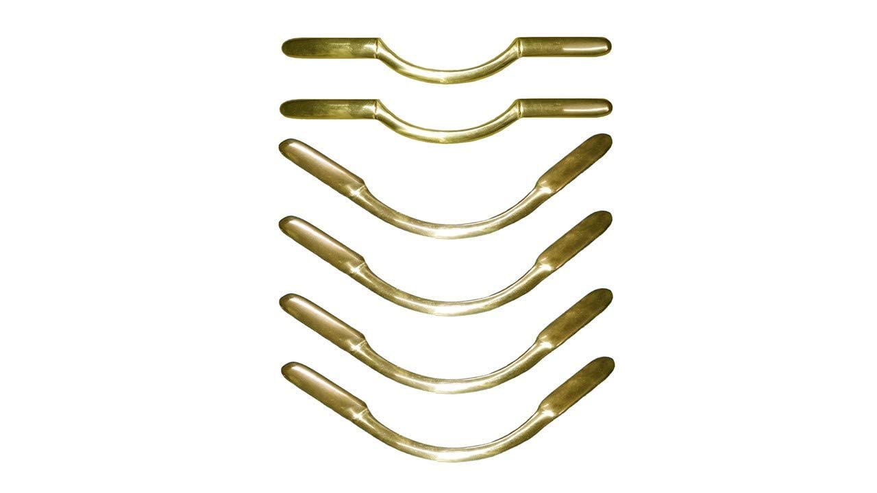 KBA Snooker & Pool Table Corner Pocket Brass Set in Gold