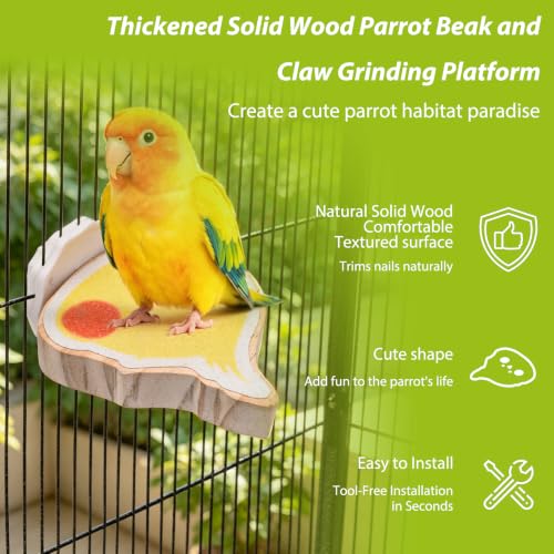 3 Pack Bird Perch Platform - image 5