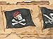York Wallcoverings MP4955B Brothers and Sisters V Pirate Flag Border, Tan/Brown/Black/White/Red