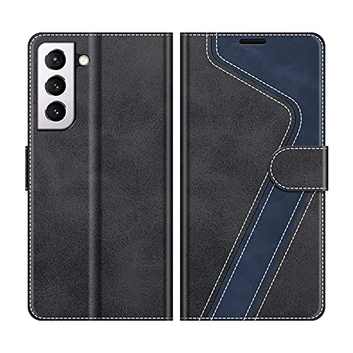 MOBESV Custodia Samsung Galaxy S21 Plus 5G, Cover a Libro Samsung Galaxy S21 Plus 5G, Custodia in Pelle Samsung Galaxy S21 Plus 5G Magnetica Cover per Samsung Galaxy S21 Plus 5G, Elegante Nero