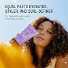 California Naturals Dream Curl Defining Cream for Wavy Curly Coily Hair, Anti Frizz Curl Cream with Shea Butter and Castor Oil, Sulfate and Paraben Free, Natural, Vegan, Rose Garden, 8 oz