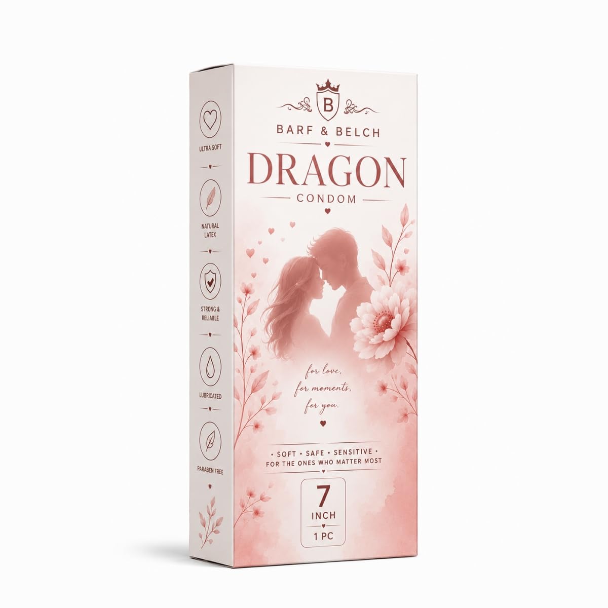 Dragons Cond-ome For Men 7-inch Comfortable Fit for regular use | Ultra Soft | Long Lasted |-picture-22