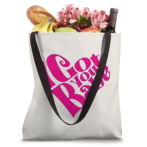 Sonny & Cher I Got You Babe Heart Tote Bag miniatura 4