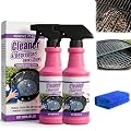 2026 Fast-Acting Heavy-Duty Grill Degreaser Spray - 120ml BBQ Grill Cleaner in Seconds, Professional Degreaser Grill Smoky Stains (2Pcs)