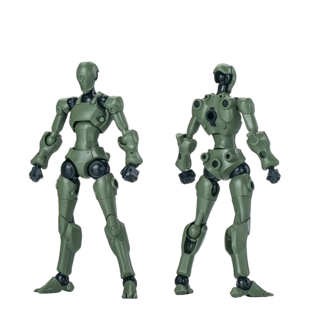 LEBOO Sheik Mainland 3MIN A Second Edition- Endless Assault 1/18 Green Action Figures Kit, Highly Articulated 3.75 Inch Collectible Model