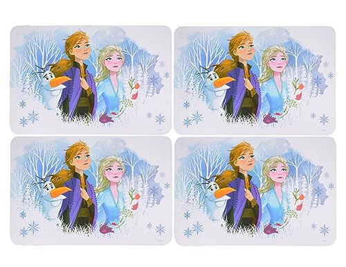 DISNEY REINE DES NEIGES - Lot de 4 sets de table
