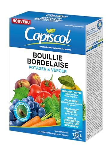 CAPISCOL Bouillie Bordelaise - 500g - 125L De Solution -