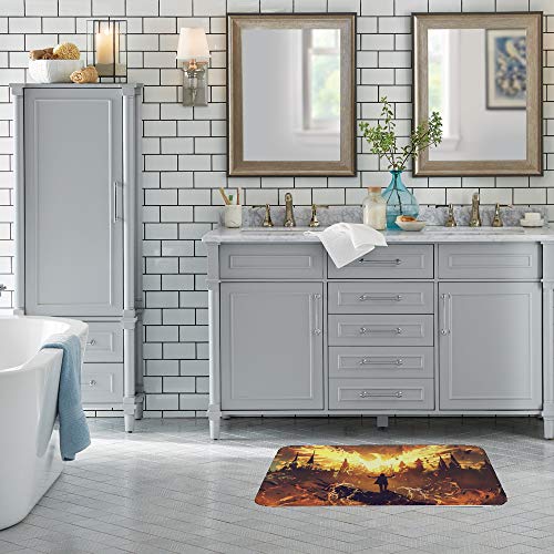 Tapis de bain Phoenix From Hell CHEHONG pour sortie de douche