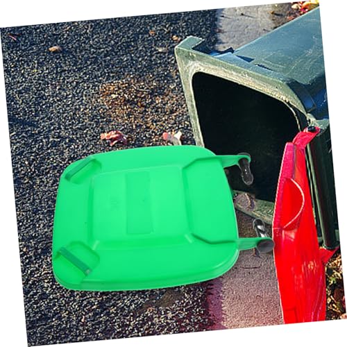 Ciieeo Slim Fit Trash Can Lid Replacement for Kitchen Waste Basket Plastic Cover Easy Open Mechanism