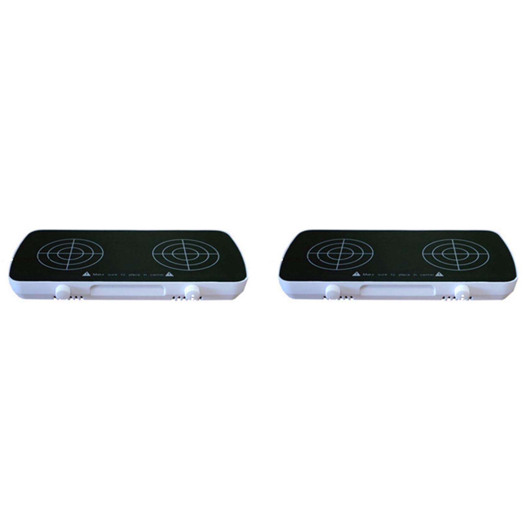 Hndhbfgrt 2X Mini Magnetic Stirrer with Stir Bar,2 Working Panel Lab Mixer,1L+1L Capacity,0-4000RPM Adjusat Speed