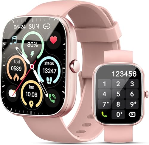 Orologio intelligente per donne e uomini, 1,94 pollici Smart Watch per rispondere/chiamare, orologio fitness con cardiofrequenzimetro/sonno, oltre 100 tracker