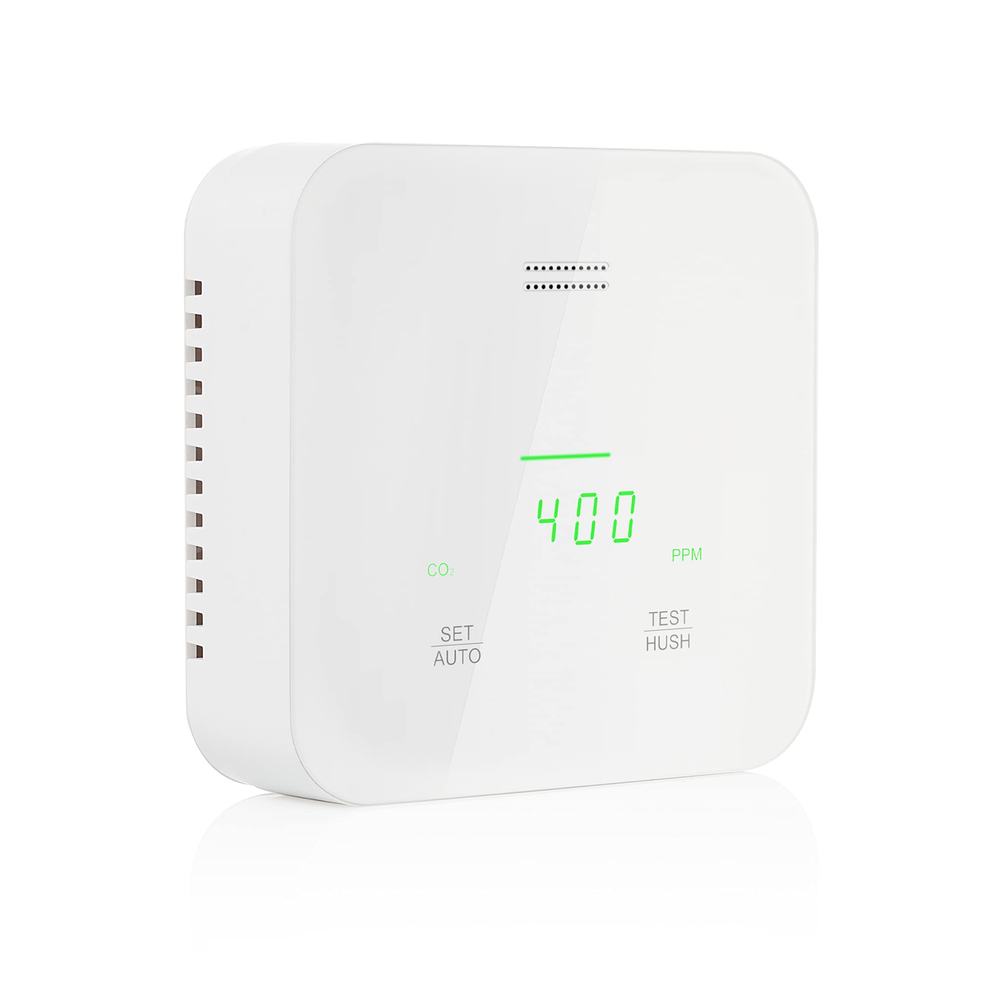 Smartwares - Moniteur de qualité de l'air intérieur 3-en-1 Smartwares FGA-13900 - CO2, température et humidité - 75 dB - Batterie de secours