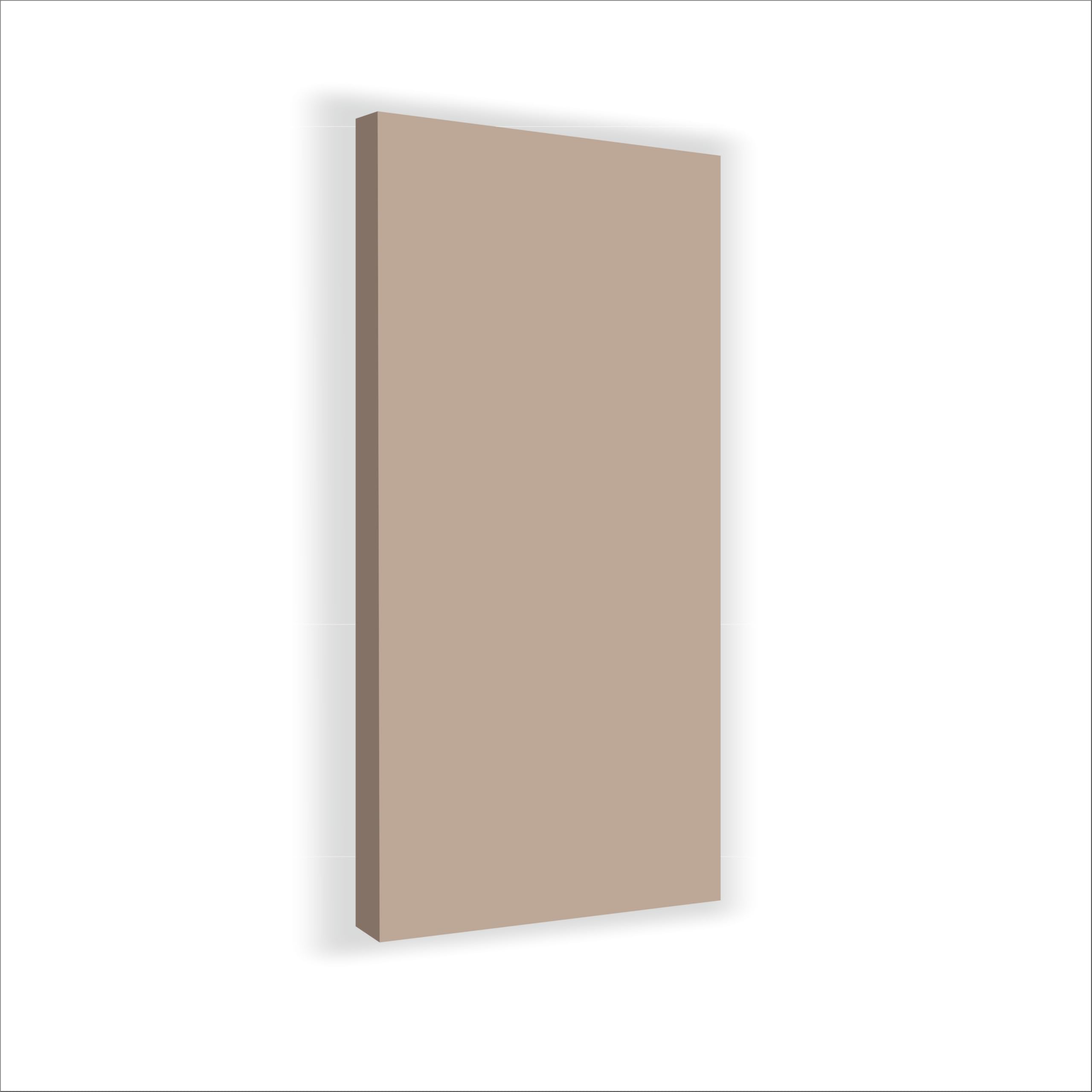 STOP SOUND Pannelli fonoassorbenti Pannello Acustico Fonoassorbente pannelli decorativi per pareti e soffitto alta capacità decorativi per pareti 180x80x5 (Beige)