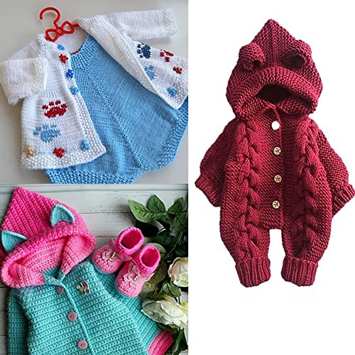 Image of 100% Acrylic Wool Royal (8 pc) Baby Wool Wool Ball Hand Knitting Wool /Art Craft Soft Fingering Crochet Hook Yarn, Needle Knitting Yarn Threa F GLE