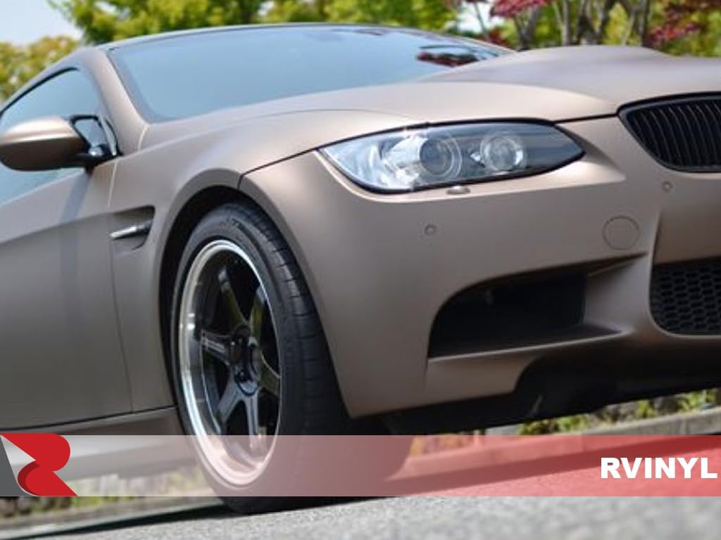 3M 2080 M209 Matte Brown Metallic (5ft x 27ft) Vinyl Wrap Film Sheet with Air-Release for Cars, Trucks & More (135sq ft Roll)