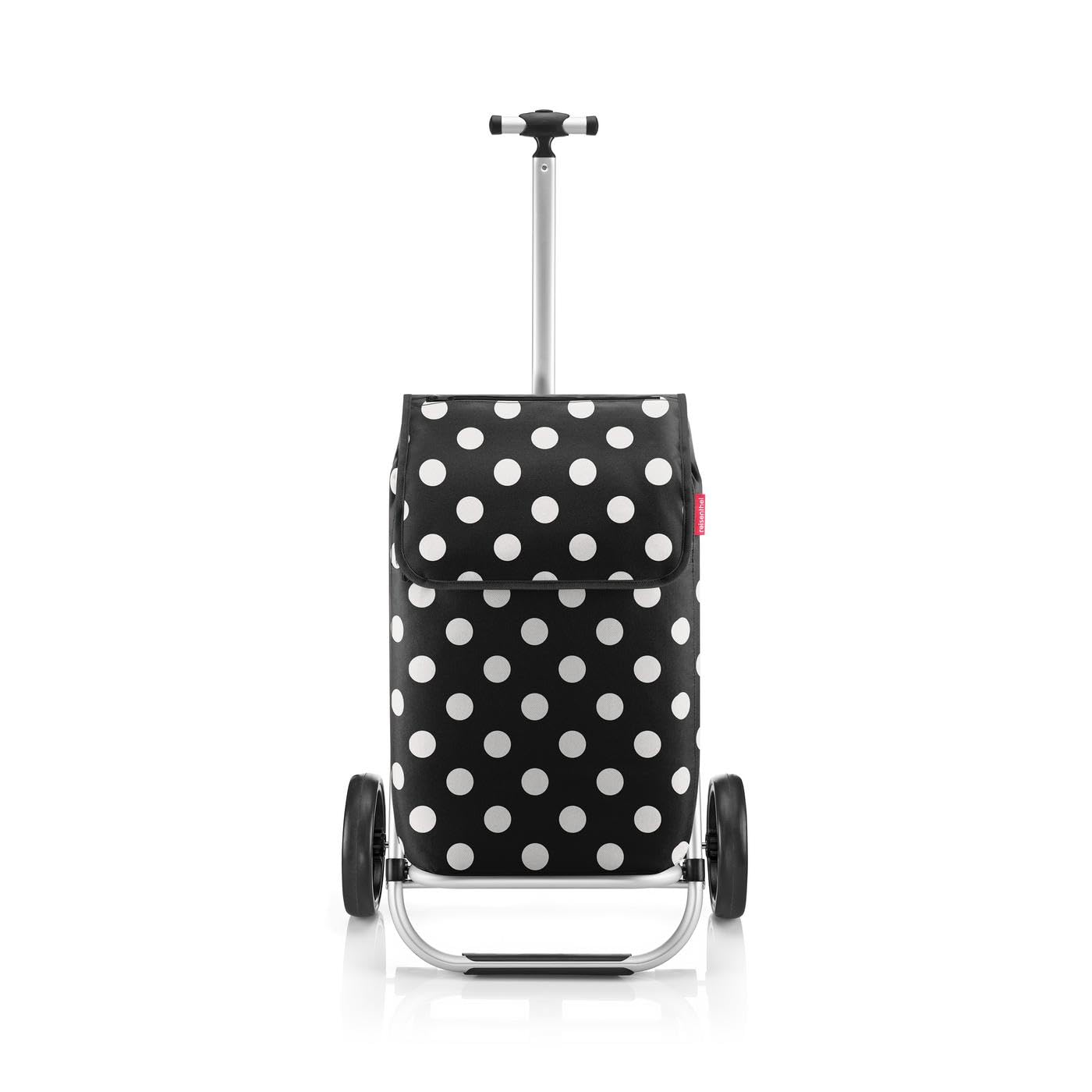 reisenthel Shopping Trolley dots White - Leichter, geräumiger Shopping Trolley für den Wocheneinkauf