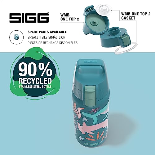 Sigg, Insulated Kids Water Bottle, Shield One Therm, Suitable For Carbonated Beverages, Leakproof, Dishwasher Safe, BPA Free - Image 4