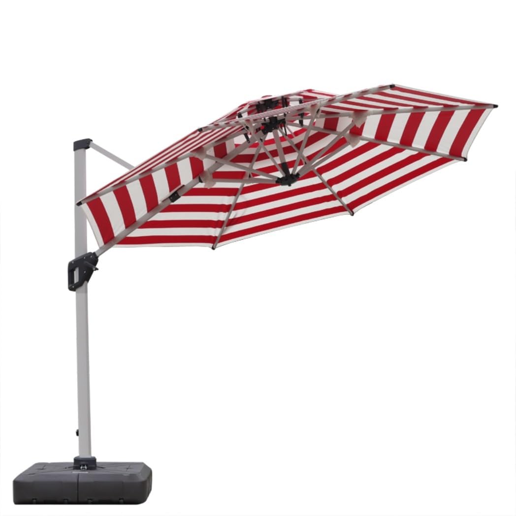 Parasol Balkonowy Parasol Ogrodowy Duży Parasol Ogrodowy Z Podstawą Do Basenu Przydomowego Na Trawniku Ogrodowym Parasol Zewnętrzny Plażowy (Color : B)