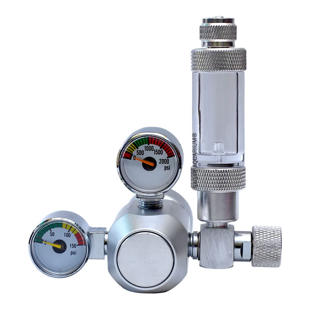 Sagar Aquarium Dual Gauge CO2 Regulator Mini | Bubble Counter (B09QQLKSFQ) Amazon Price History, Amazon Price Tracker